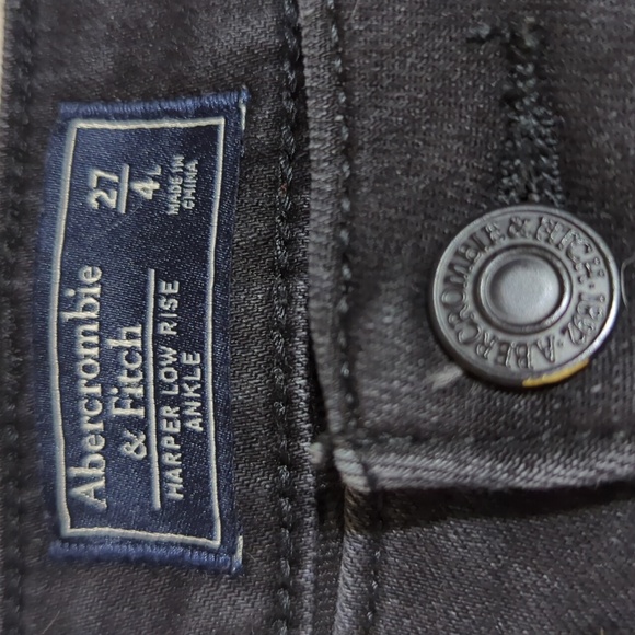 Abercrombie Harper Ankle Skinny Jeans 4-L - Picture 5 of 10